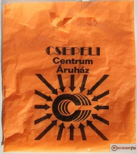 Centrum Csepel Áruház reklámzacskó Centrum Csepel Áruház reklámzacskó