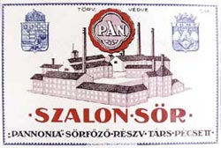 Szalon sör címke Szalon sör címke