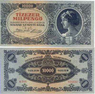 Tízezer millpengő Tízezer millpengő