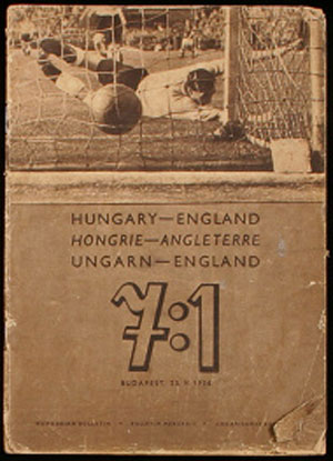 Magyarország-Anglia 7:1 Magyarország-Anglia 7:1