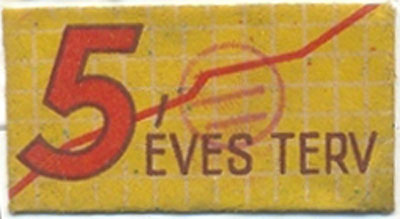 Borotvapenge Öt éves terv 