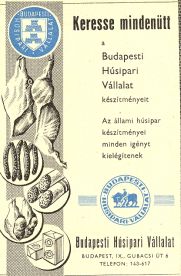 Budapesti Húsipari Vállalat Budapesti Húsipari Vállalat