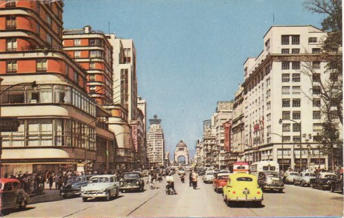 Mexico City Juarez sugárút