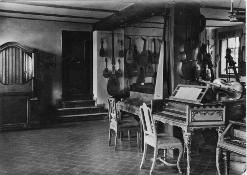 Eisenach Bach hangszerei