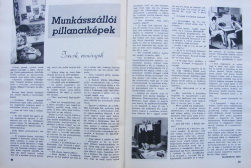 Munkásszállói pillanatképek (Ifjúkommunista folyóírat)