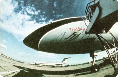 Malév Tu-154 kártyanaptár Malév Tu-154 kártyanaptár