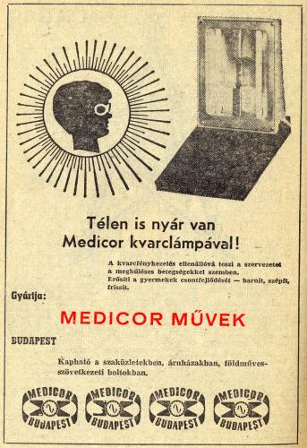 Medicor kvarclámpa