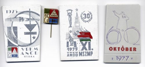 VBKM ANÓD emlék plakettek VBKM ANÓD emlék plakettek