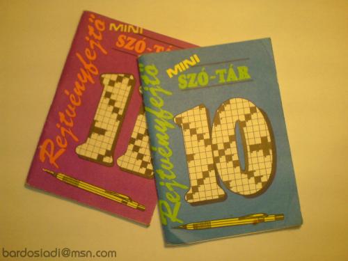 Rejtvényfejtő mini szó-tár