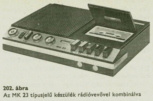 BRG MK-23 rádióval BRG MK-23 rádióval