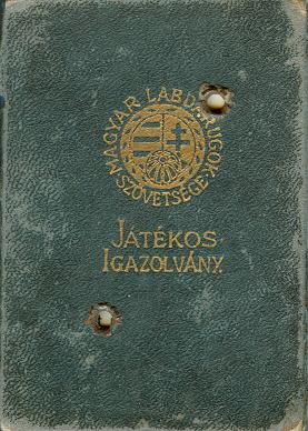 MLSZ játékos igazolvány