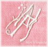 monogram a szalvétán