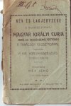 Magyar Királyi Curia névjegyzék