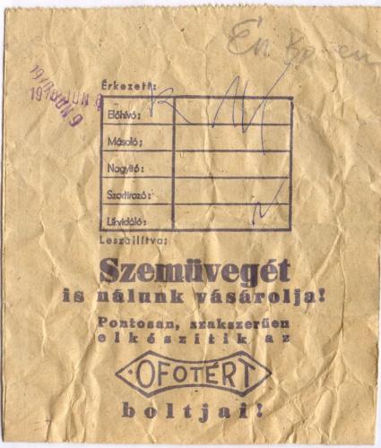 Ofotért papírzacskó Ofotért papírzacskó