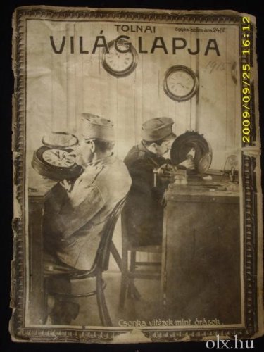 Tolnai Világlapja címlap Tolnai Világlapja címlap
