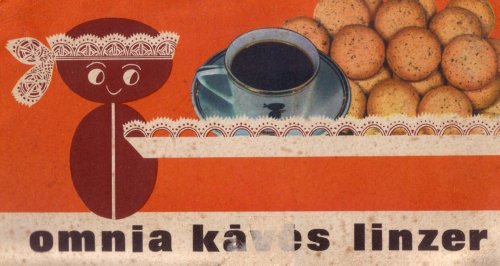 Omnia kávés linzer