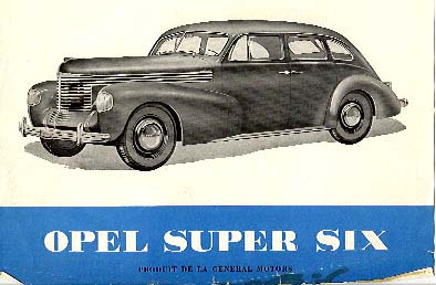Opel six Opel six