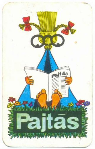Pajtás újság kártyanaptár