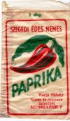 Szegedi paprika zacskó