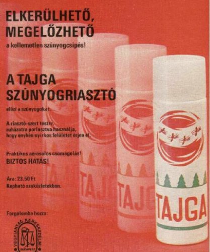 Tajga szunyogrisztó Tajga szunyogrisztó