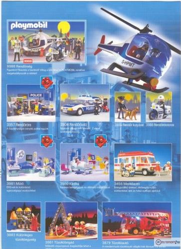 playmobil katalógus 1999