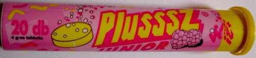 Plusssz Junior pezsgőtabletta Plusssz Junior pezsgőtabletta