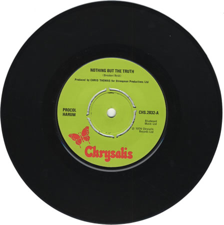 Procol Harum - Nothing But the Truth kislemez