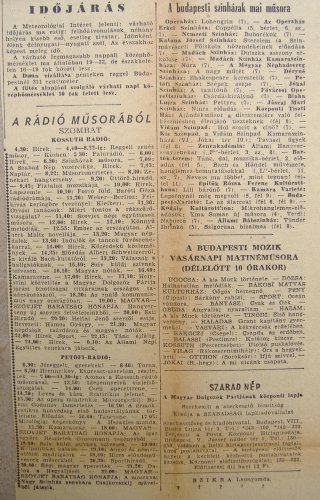 Szabad Nép rádió műsor Szabad Nép rádió műsor