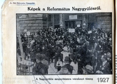Első Református Naggyűlés Első Református Naggyűlés