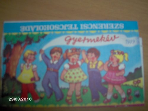 Szerencsi Gyermekév csokoládé 