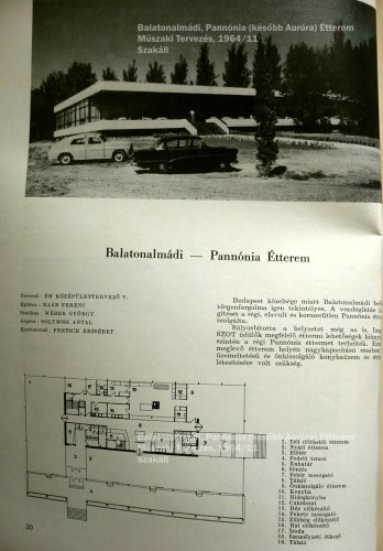 Balatonalmádi Pannónia (később Auróra) Étterem Balatonalmádi Pannónia (később Auróra) Étterem