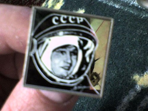 CCCP űrhajós kitűző CCCP űrhajós kitűző