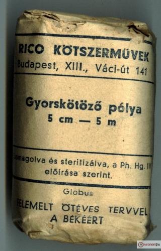 RICO gyorskötöző pólya RICO gyorskötöző pólya