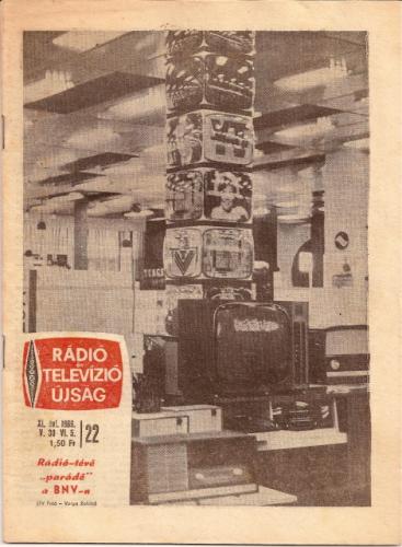 Rtv újság BNV Rádió Televízió