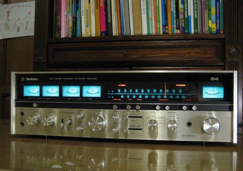 Technics SA-8000X kvadrofón receiver