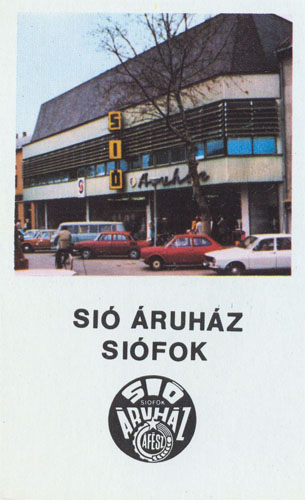 Siófok Sió Áruház