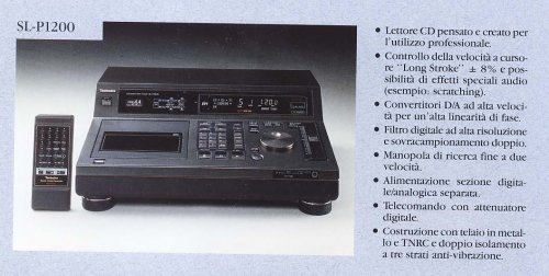 Technics SLP-1200 Cd lejátszó