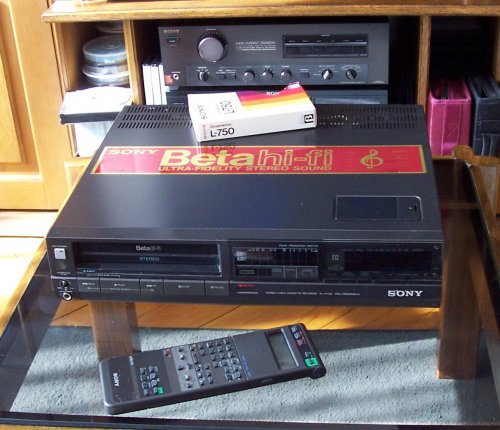 Sony SL-HF150ES Esprit BETAhifi Betamax video Sony SL-HF150ES Esprit BETAhifi Betamax video