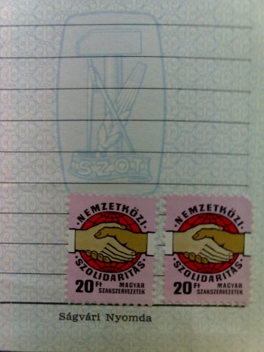 Szolidaritás bélyeg