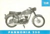Pannónia T5H motorkerékpár prospektus