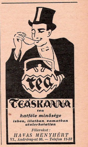 Teáskanna tea reklám Teáskanna tea reklám