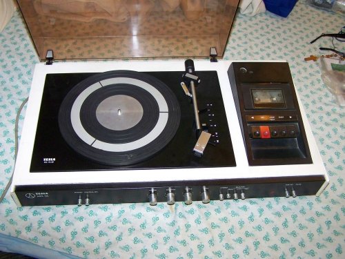 Tesla NZK - 145 lemezjátszó + magnó