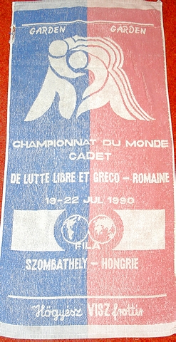 Törölköző - Birkózó bajnokság Szombathely 1990