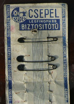 Csepel biztosítótű