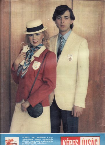 Moszkvai olimpia magyar egyenruhája
