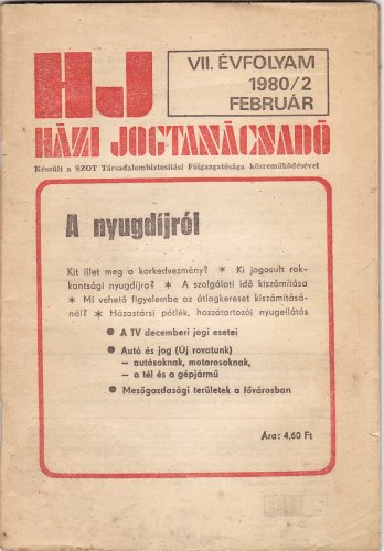 Házi jogtanácsadó Házi jogtanácsadó