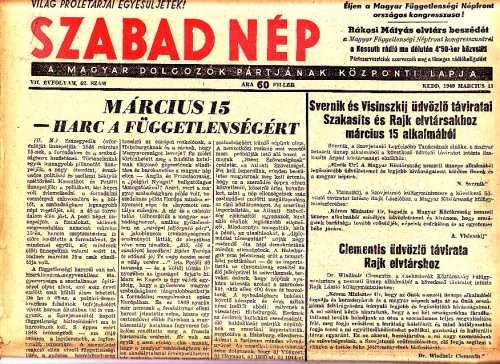 Szabad Nép Szabad Nép