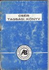 CSÉB tagsági könyv