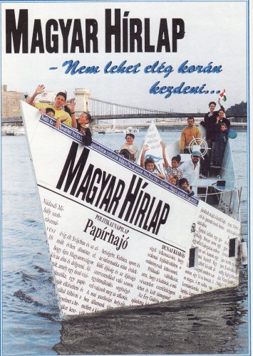 Magyar Hirlap előfizetési szelvény Magyar Hirlap előfizetési szelvény