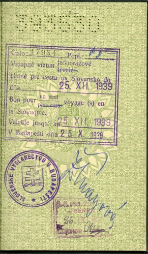 Vízum (Szlovákia) Vízum (Szlovákia)